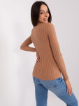 Jumper PM SW 1087.09 svetlohnedý M/L