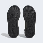 Unisexová juniorská členková obuv Hoops Mid 3.0 K Jr HR0228 Čierna – Adidas 38 2/3 černá