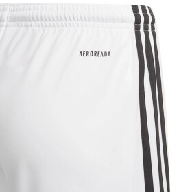 Juniorské šortky Squadra 21 GN5766 White and Black - Adidas 164 bílá-černá