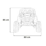 Mamido Elektrické autíčko Buggy UTV-MX 2000N 4x4 modré