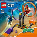 LEGO® City 60360 Kaskadérska výzva rotujúcimi kruhmi