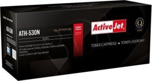 Activejet Toner Activejet ATH-530N (HP 304A/Canon CRG-718B CC530A) supreme 3500str. Čierny