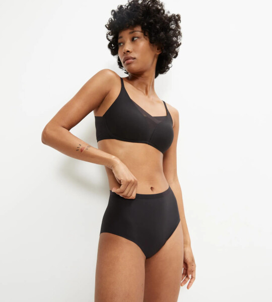 TRIUMPH SHAPE SMART - Tvarujúce maxi nohavičky pre hladkú siluetu Triumph BLACK M