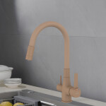 INVENA - Drezová batéria s filtrom Glamour Trend, béžová BZ-02-F03-V