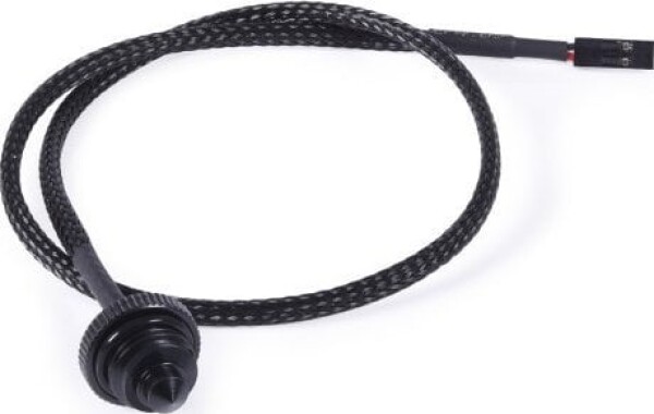 Alphacool Eiszapfen Temperatursensor flach G1/4 - schwarz