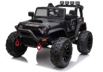 Mamido Elektrické autíčko Jeep Brothers lakované čierne 24V 2x200W
