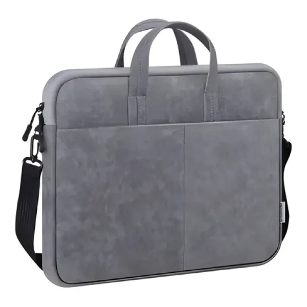 Defender SOLID šedá / Taška na notebook / 15,6" / ekokoža (26088)