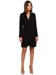 Sako šaty S217 čierne - Stylove M černá