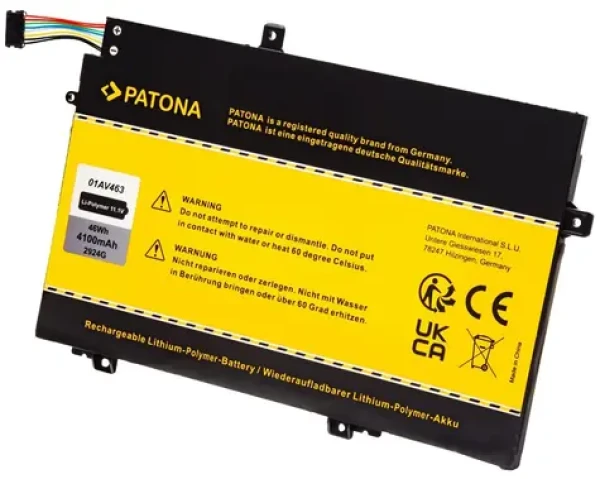 Patona batéria pre ntb Lenovo ThinkPad L480/L580/L590 4100mAh / Li- POL / 11,1V (PT2924)