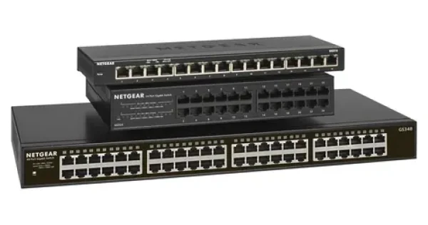 Netgear GS348-100EUS / Switch / 48x Gigabit / Unmanaged / Rackmount (GS348-100EUS)