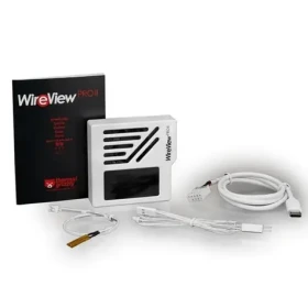 Thermal Grizzly WireView Pro II GPU biela, reverzná / Digitálny merač spotreby GPU / 12V 2x6-pin / TFT IPS displej (TG-WV-P2-H19R-W)