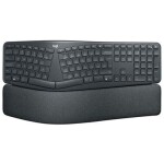 Logitech ERGO K860 US čierna / bezdrôtová klávesnica / ergonomická / Bluetooth / 2.4 GHz / US layout (920-010352)