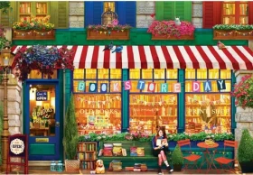 EUROGRAPHICS Puzzle Staré kníhkupectvo