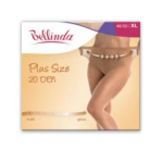 Dámske pančuchové nohavice nadmernej veľkosti PLUS SIZE 20 DEN - BELLINDA XXL almond