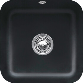VILLEROY & BOCH VILLEROY & BOCH - Keramický drez Villeroy &amp; Boch podstavný Cisterna 50, 670301R7, Pure Black 670301R7