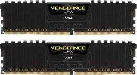 Corsair Vengeance LPX Black 16GB (2x8GB) 2666MHz / DDR4 / PC4-21300 / CL16-18-18-35 / 1.2V / XMP2.0 / s chladičom (CMK16GX4M2Z2666C16)