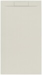 Sprchová vanička obdĺžniková SAT Fusion 160x90 cm liaty mramor Beige SATFU16090BE SATFU16090BE