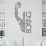 Veselá Stena Samolepka Box Farba: hnědá, Veľkosť: 100 x 55 cm