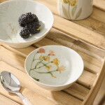 Ib Laursen Kameninová miska Flowers inside 10 cm