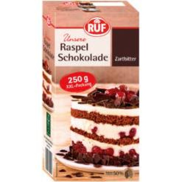 Tmavé čokoládové kúsky 250 g - RUF - RUF