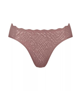 Dámske nohavičky ZERO Feel Bliss High leg - BROWN - svetlohnedá 1141 - SLOGGI BROWN XS