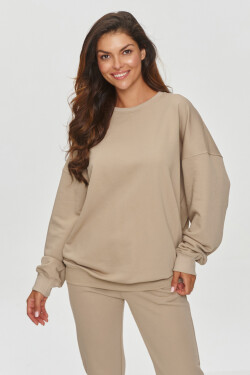 Mikina s kapucňou model 200127 Macadamia universal
