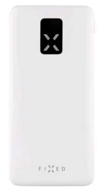 FIXED Zen 10 Powerbanka s LCD displejom a výstupom PD 20W biela / 10 000 mAh (FIXZEN-10-WH)