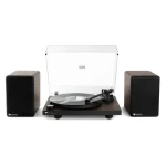 Victrola VTTS-1-ESP-INT čierna / Gramofón s reproduktormi / 2 rýchlostné / BT / RCA / 3.5mm jack (5060647651022)