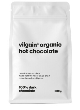 Vilgain Horúca čokoláda BIO – 100 % tmavá čokoláda 200 g
