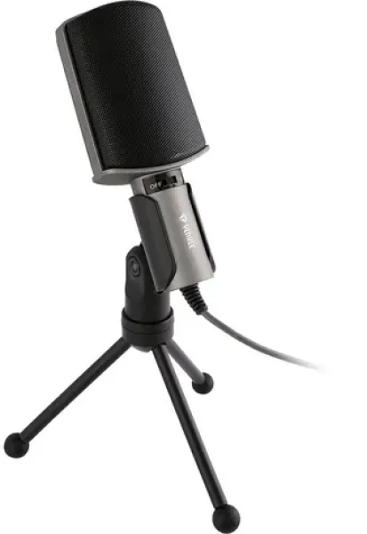 YENKEE YMC 1020GY stolný mikrofón pre PC / 1.8m (45012765)