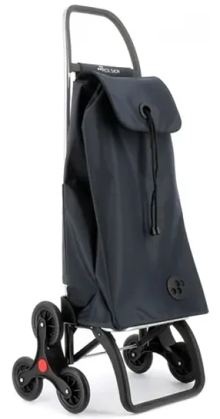 Rolser Nákupná taška I-Max MF Rd6 sivá / Kolieska do schodov / Objem 43 l / Nosnosť 50 kg / Výška 107 cm