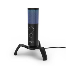 URage Stream 750 HD Illuminated čierna / USB kondenzátorový mikrofón / 3.5 mm jack výstup / USB-A na USB-C kábel (2.5 m) (186059)