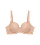 BODY MAKE-UP SOFT TOUCH - hladká podprsenka s ľahkými vypchávkami a kosticami Triumph NEUTRAL BEIGE 80C