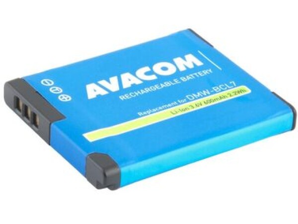 AVACOM Náhradná batéria Panasonic DMW-BCL7 / Li-Ion / 3.6V / 600mAh / 2.2Wh (DIPA-CL7-B600)