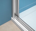 POLYSAN - EASY obdĺžniková sprchová zástena 1000x800, skladacie dvere, L/P varianta, číre sklo EL1910EL3215