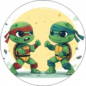 Jedlý papier želve Ninja boj 19,5 cm - Pictu Hap - Pictu Hap