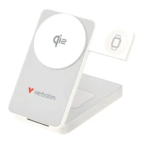 Verbatim Charge 'n' Go Qi2 biela / Powerbanka / 10 000 mAh / USB-C PD 30W / Qi2 15W (32296)