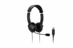 Kensington Headset Hi-Fi (USB) čierna / slúchadlá s mikrofónom / 1.8m / USB (K33065WW)