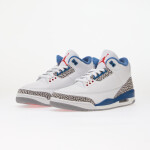 Tenisky Air Jordan 3 Retro "True Blue" White/ Fire Red-True Blue EUR 39