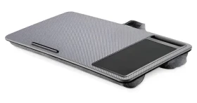 Digitus šedý / Stojan pre notebook / do 17" / integrovaná podložka pod myš / držiak na telefón (DA-90441)