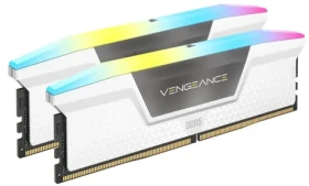 Corsair Vengeance RGB 32GB (2x 16GB) DDR5 6200MHZ/CL36/DIMM/XMP/1.3V (CMH32GX5M2B6200C36W)