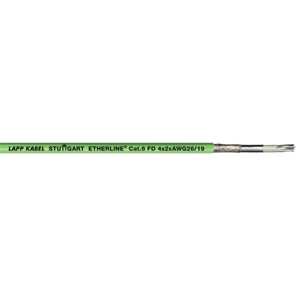 LAPP 2170488/1000 sieťový kábel ethernetový ETHERLINE® FD P zelená 1000 m; 2170488/1000