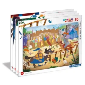 Clementoni PUZZLE Bolo nebolo: Princ a drak