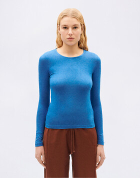 Thinking MU Blue Brisa Cachemire Top BLUE XS