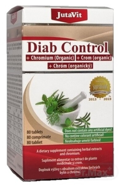 JutaVit Diab Control + organický chróm
