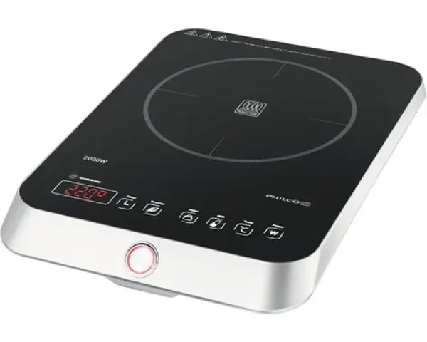 Philco PHCP 2020 / Elektrický indukčný varič / 2000W / 1 platnička / pre obdobie 12 - 26 cm (8590669315284)