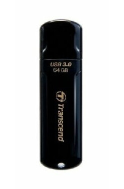 Transcend JetFlash 700 64GB čierna / Flash Disk / USB 3.2 Gen 1 - (USB-A 3.0) (TS64GJF700)