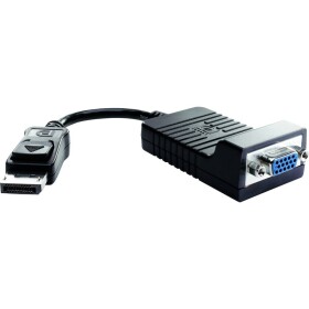 HP AS615AA DisplayPort / VGA adaptér [1x zástrčka DisplayPort - 1x VGA zásuvka] čierna; AS615AA