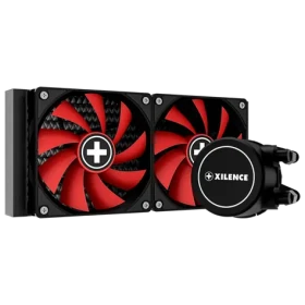 Xilence LiQuRizer LQ240 čierna / 2x 120mm / TDP 300W / 32.2 dB @ 1800 RPM / AMD + Intel (LQ240)