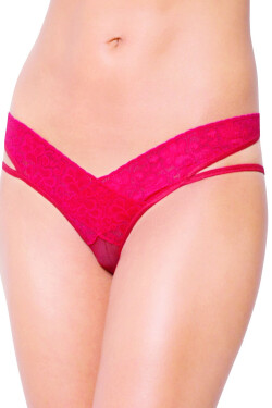 Erotické nohavičky 2438 - SOFTLINE S/M červená